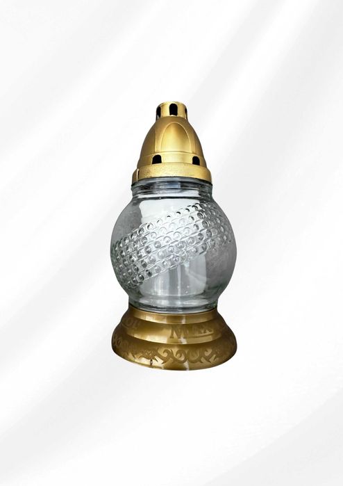 Znicz z wkładem w komplecie - 1 szt, każda ilość możliwa do kupienia