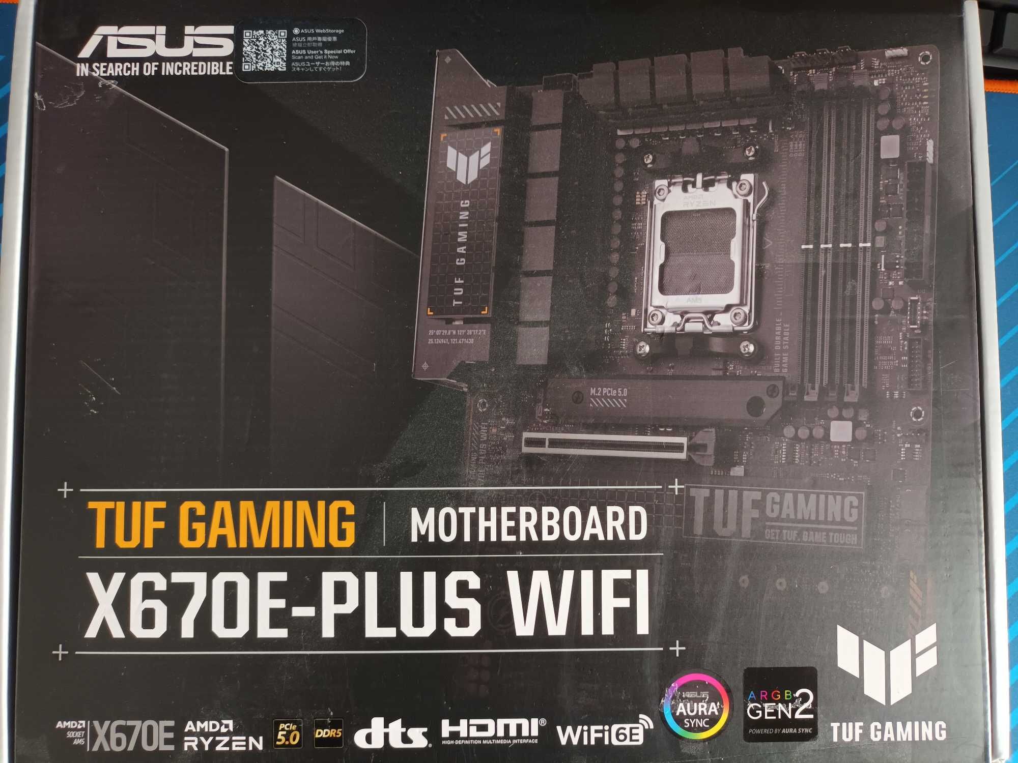 Motherboard TUF Gaming X670E-PLUS WiFi