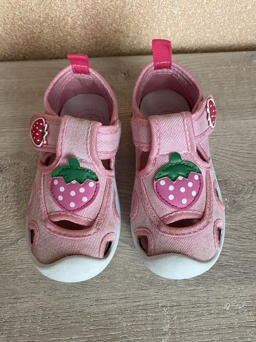 Текстильні кеди мокасини для дівчинки ТОМ М 22розмір