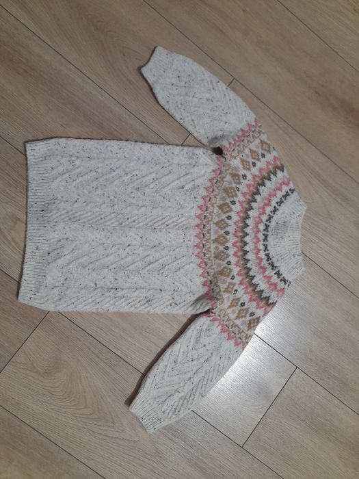 Sweter, tunika dziewczęca F&F nowa 104