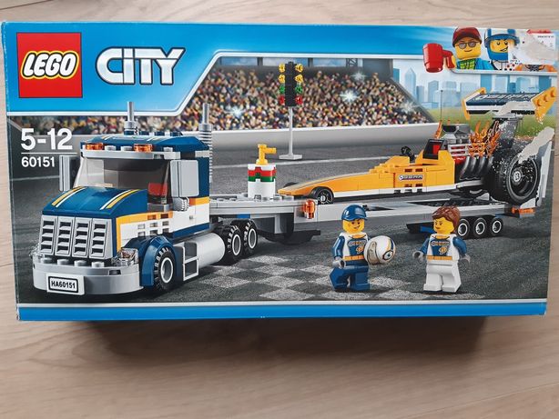 Klocki LEGO City Transporter dragsterów 60151