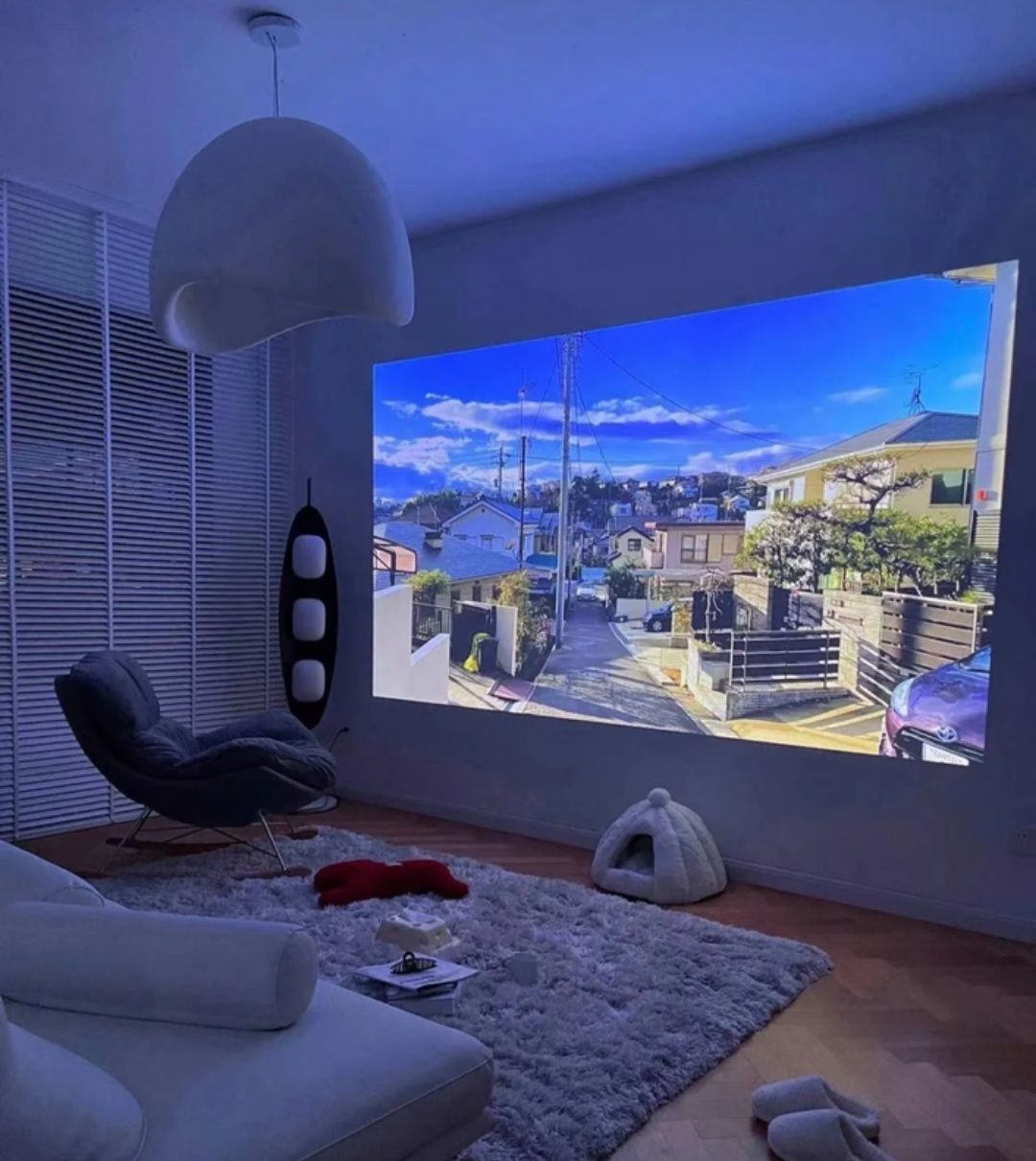 Найкращий 4K проектор Hongtop P30 + Android SmartTV домашній кінотеатр