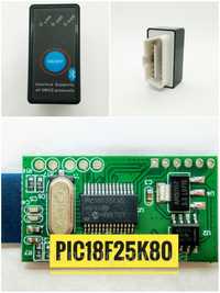 Автосканер ELM327 OBD2 Bluetooth v1.5, чип PIC18F25K80, кнопка ON/OFF
