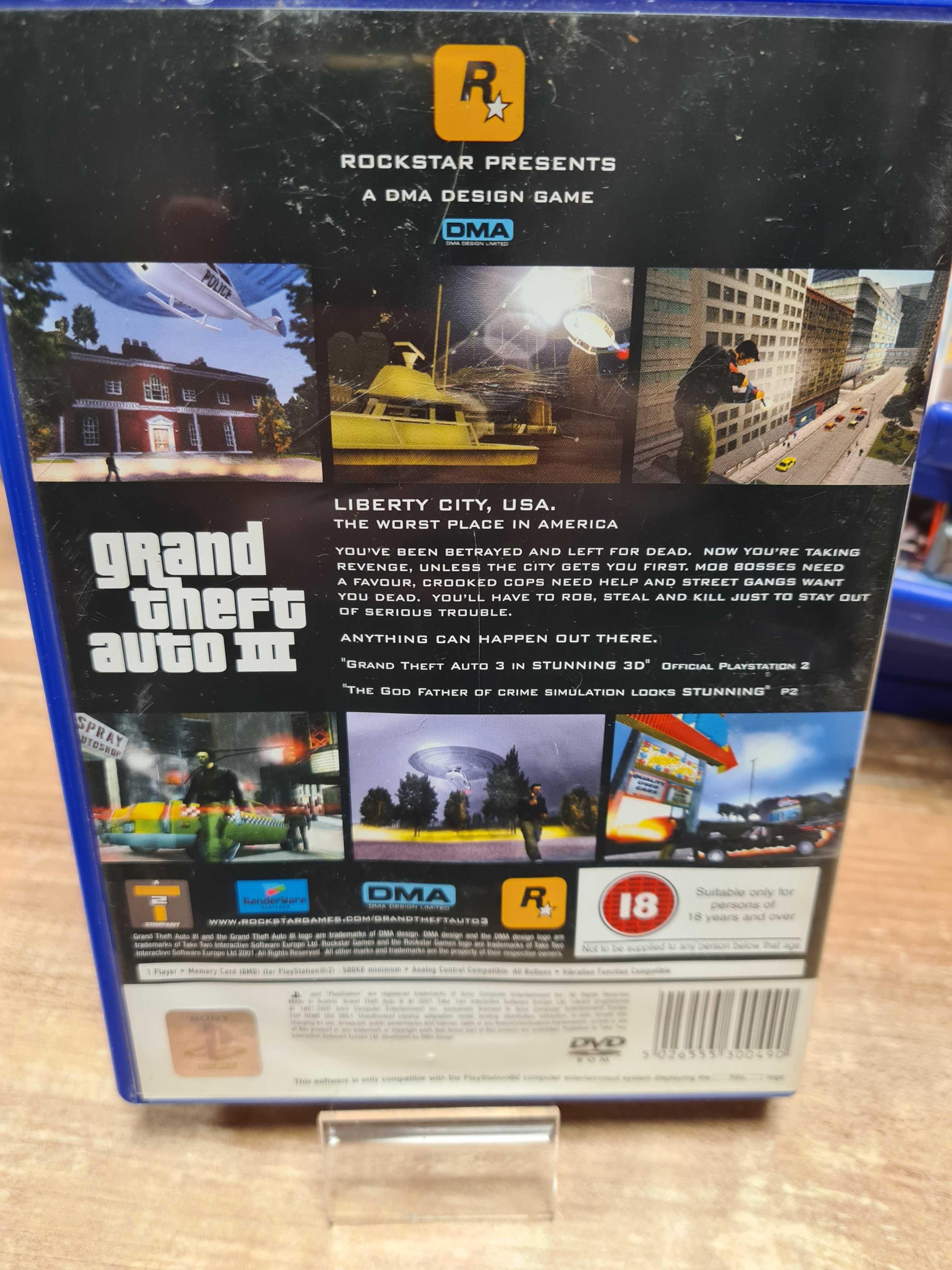 Grand Theft Auto III PS2, Sklep Wysyłka Wymiana