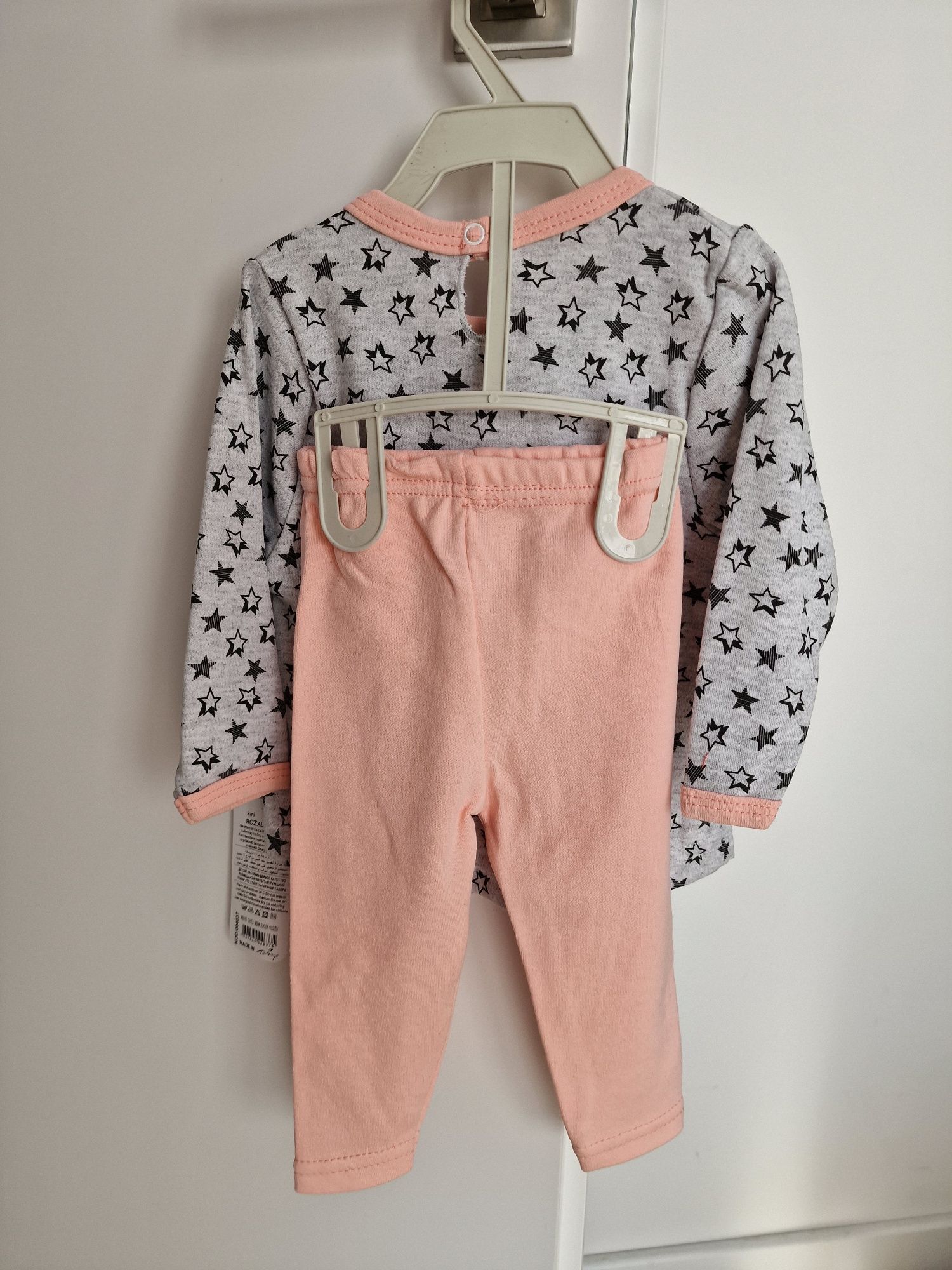 Komplet dla niemowlaka tunika+legginsy