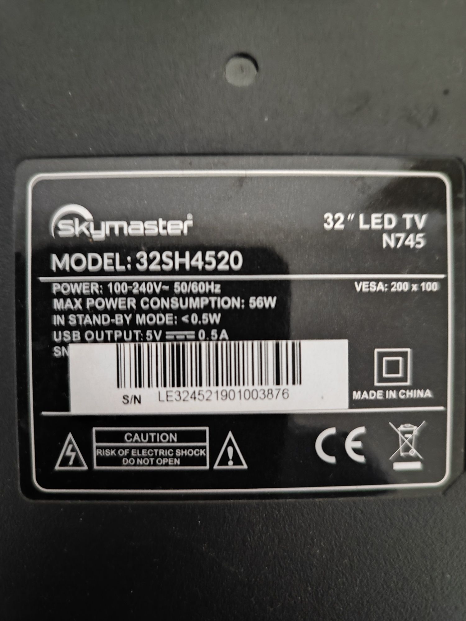 Telewizor skymaster 32, dvbt dvbt-2