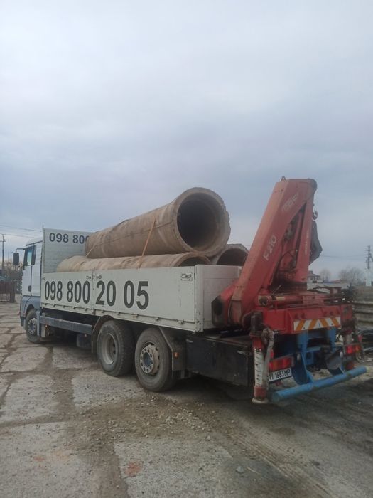 Послуги маніпулятора. Кран. Вантажні перевезення.