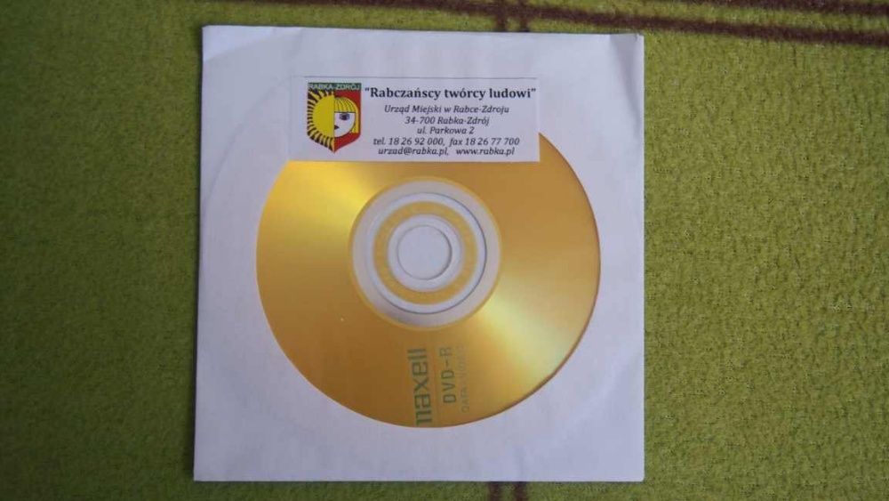 RABKA-ZDRÓJ płyta DVD rabczański twórcy ludowi