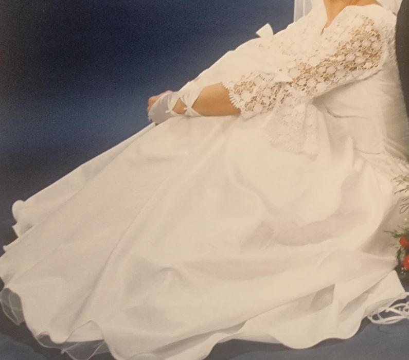 Suknia ślubna roz. 36 biała styl francuski