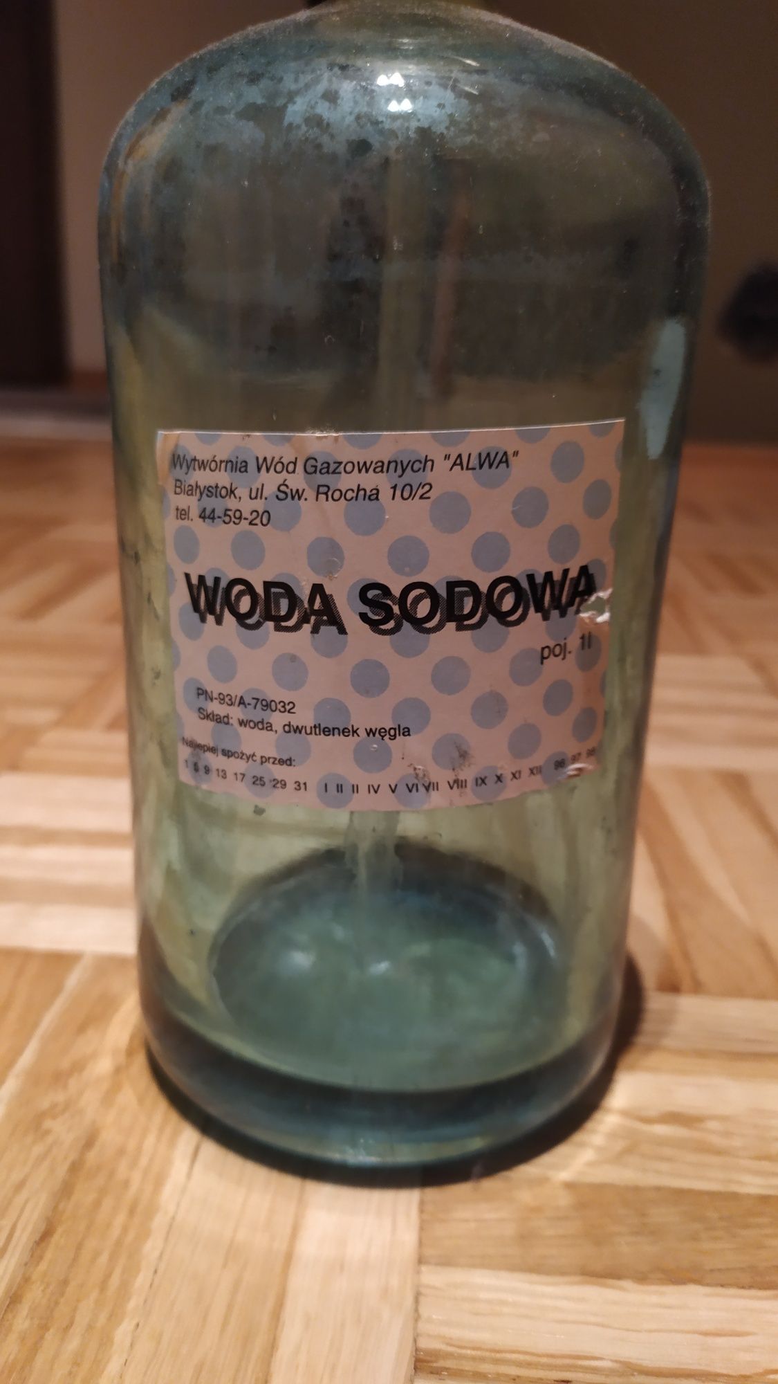 Syfony na wodę sodową