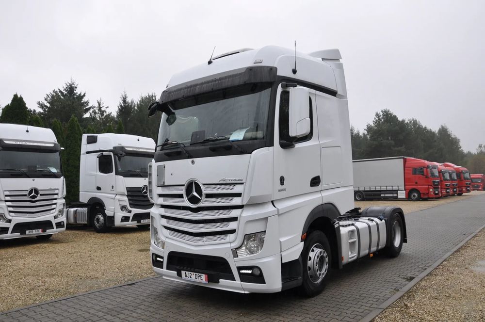 Mercedes-Benz Actros bez retardera  1851 LS BigSpace hydr ruchoma podłoga Nowe tacho klima post