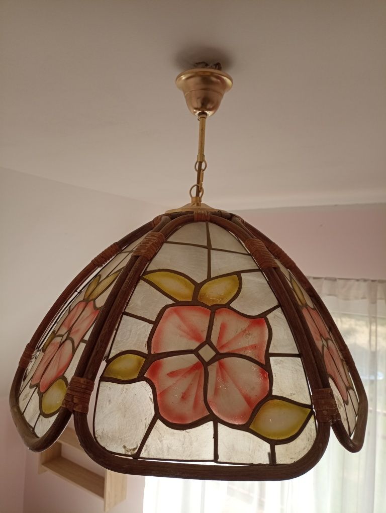 Abażur witrażowy