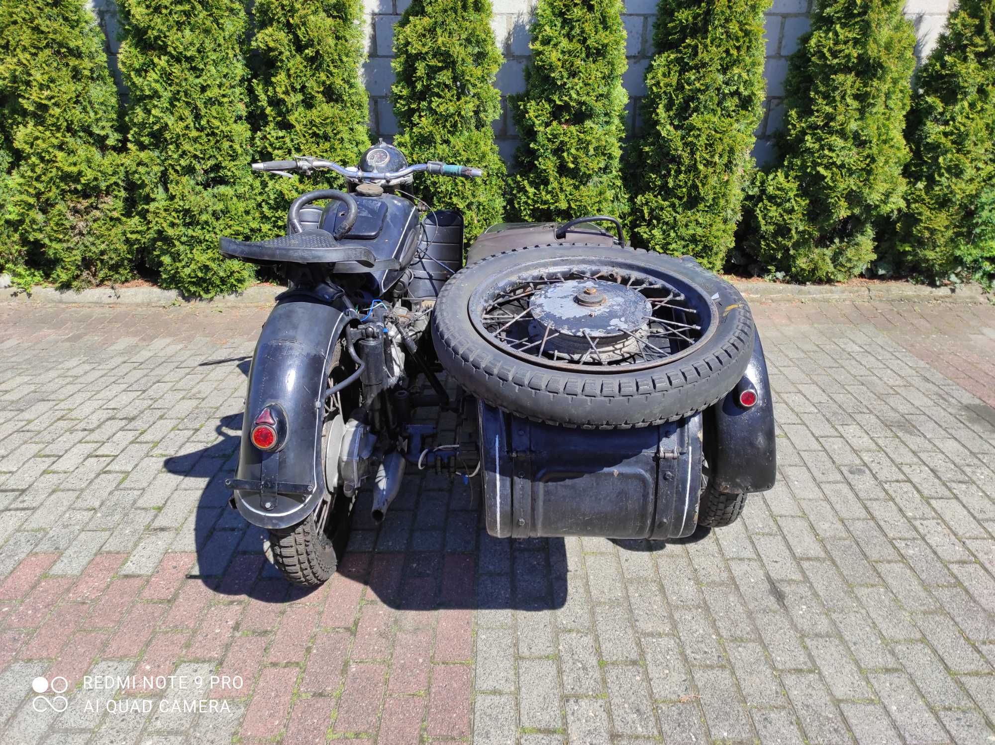 K-750 pierszy model 1959r oryginał M72 URAL DNIEPR