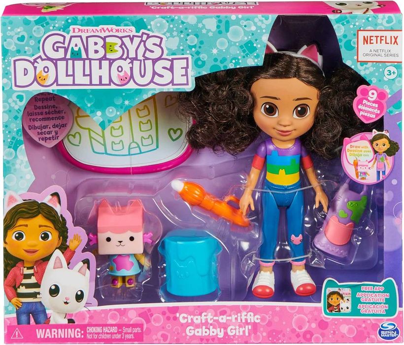 Ляльковий будиночок Габбі Gabby's Dollhouse Gabby Deluxe Craft Dolls