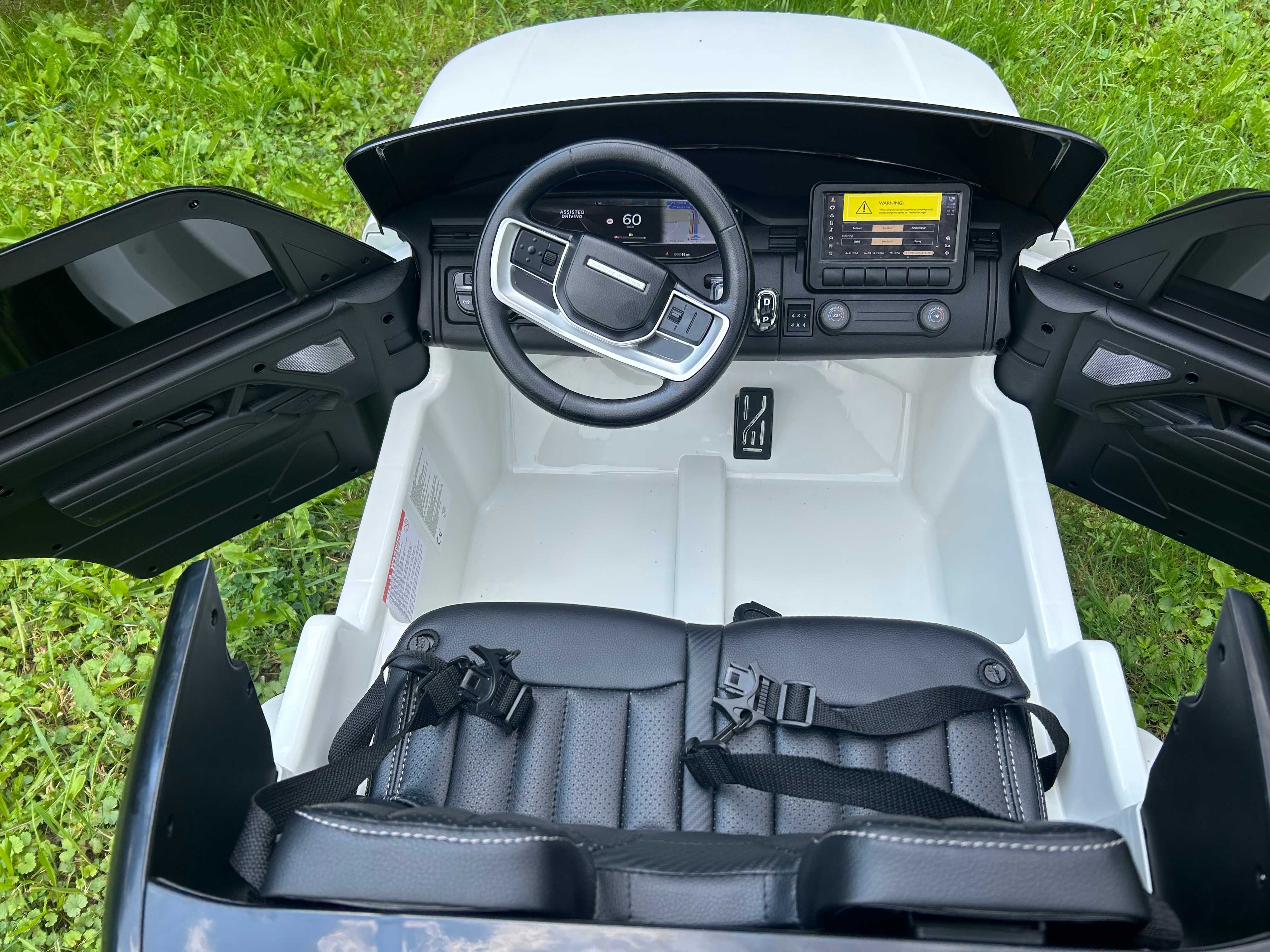 Range Rover Pojazd SUV napęd 4x4 Lift 2os. Auto na akumulator Samochód