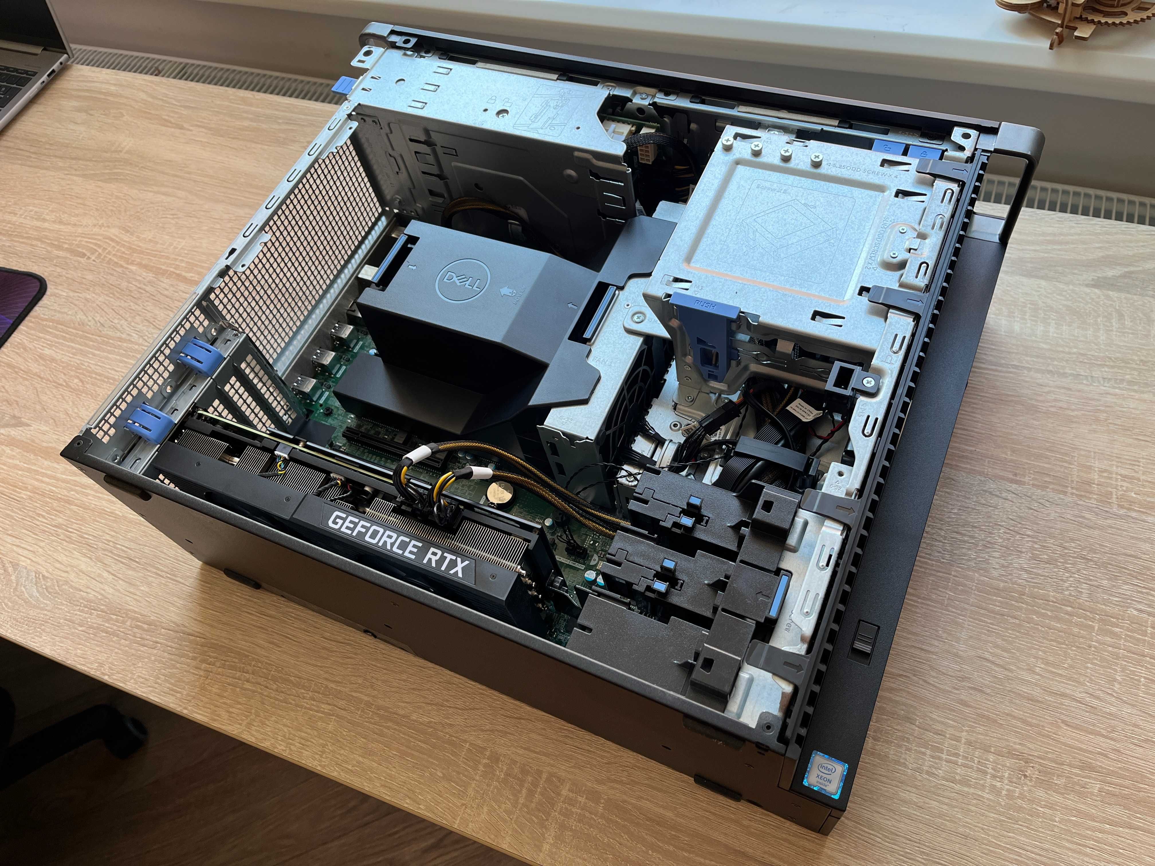 2023р Dell Precision 5820 Intel Xeon_NVIDIA RTX 3080_32GB-DDR4_2TB-SSD