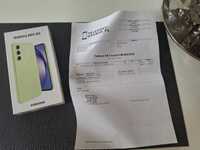 Galaxy a54 5G 128 GB limonkowy jak nowy karta 125 Gb