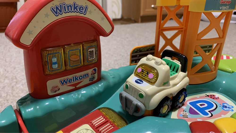 Інтерактивний трек мийка гараж Vtech