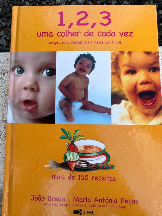 Livro "1,2,3 - uma colher de cada vez"