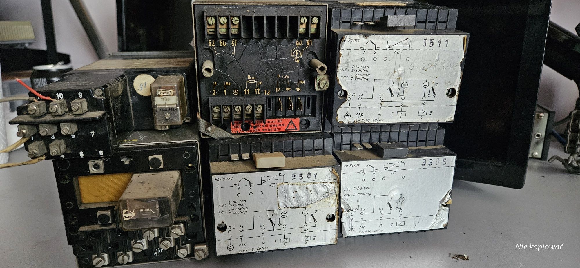 6x Regulator temperatury Mera lumel itp pakiet zestaw