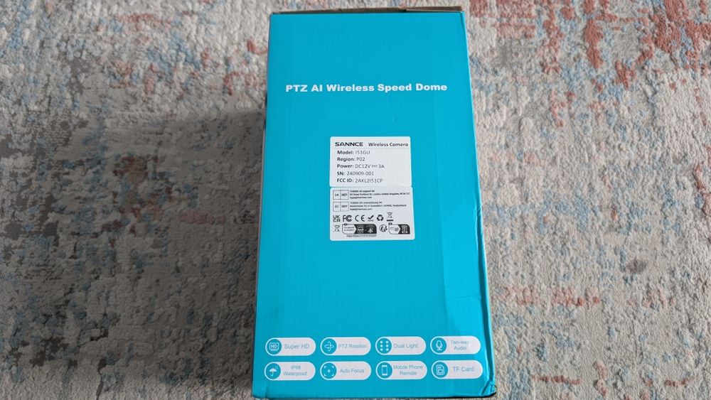 Câmara Segurança IP Sannce I51GU - Wi-Fi