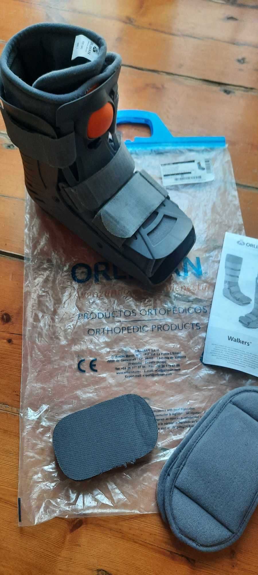 Bota Walker Orlimann curta insuflável