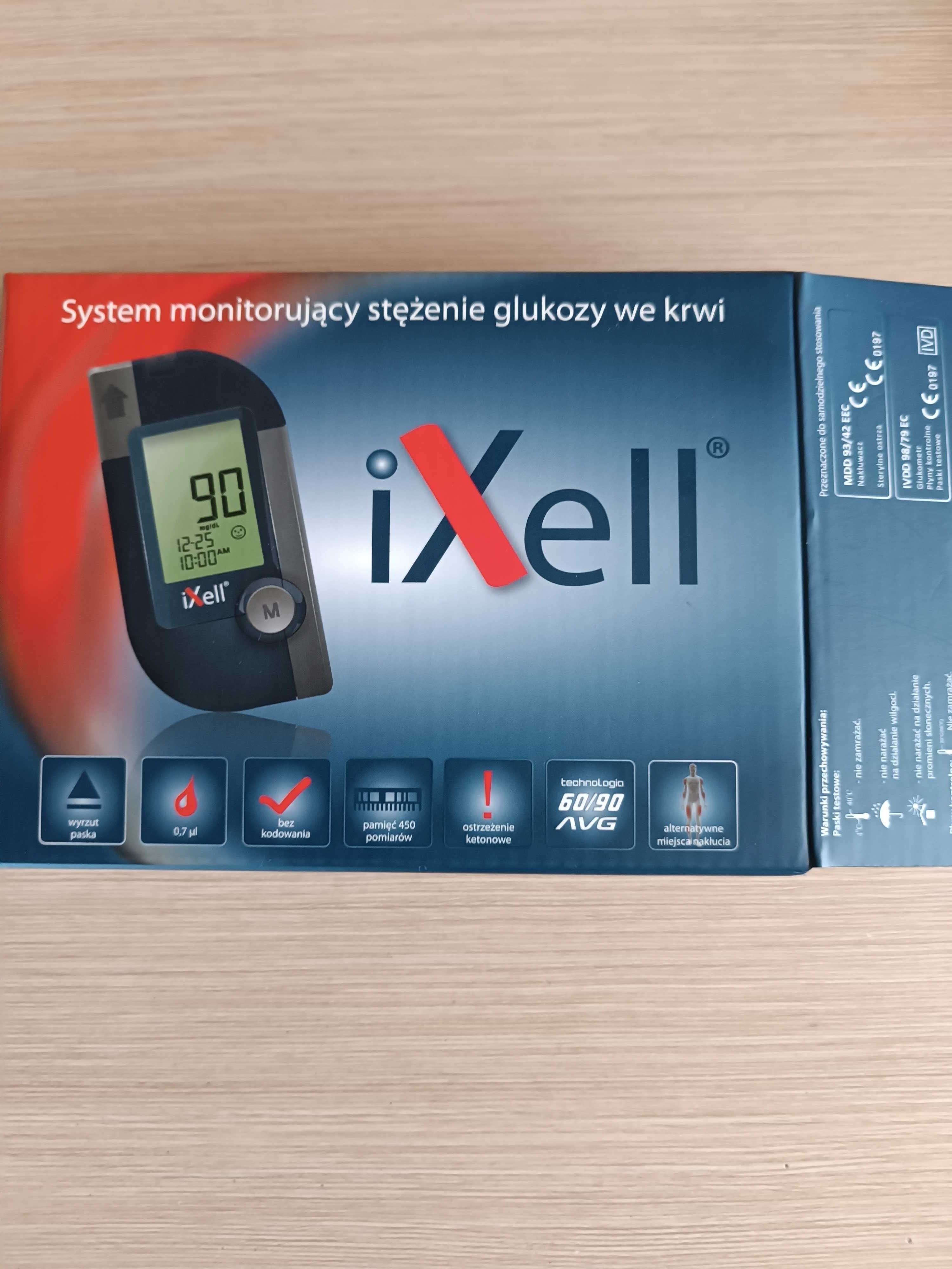 Glukometr - iXell, nowy