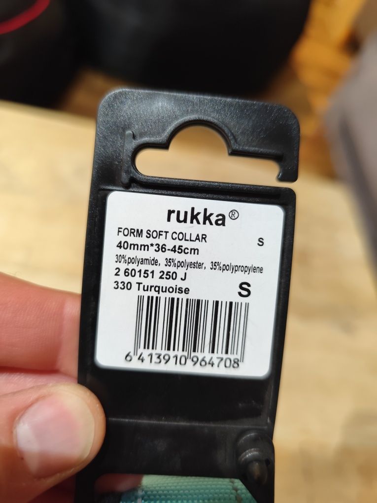 Obroża dla psa Rukka Form Soft  - rozmiar S