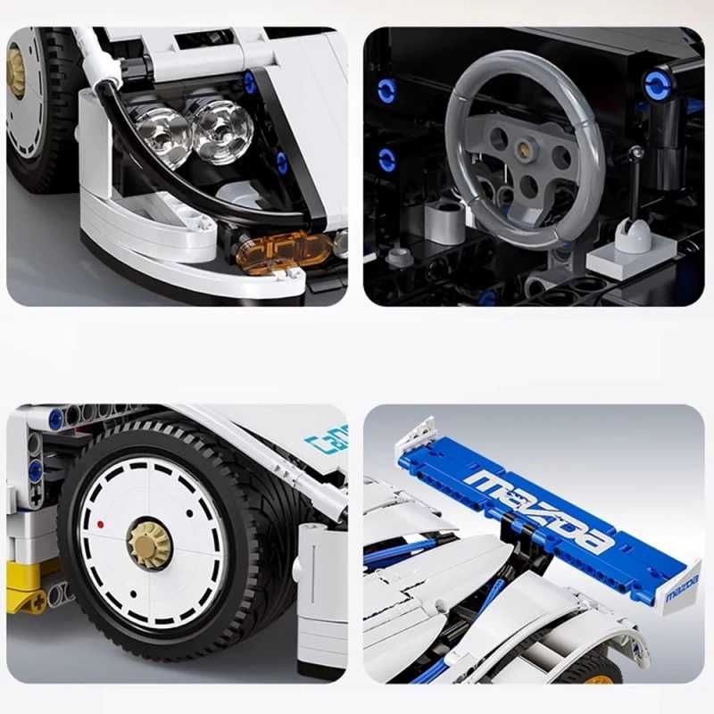 ‼️З коробкою‼️ Конструктор CaDA Mazda 787B 1:10