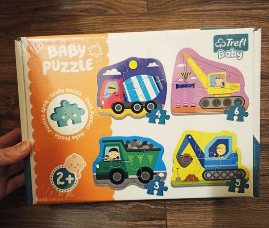 Baby Puzzle Pojazdy na budowie Trefl