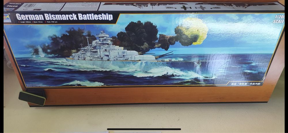 Modelismo Trumpeter Bismarck 1/200