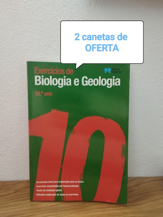 Livro de exercícios de Biologia e Geologia 10° ano