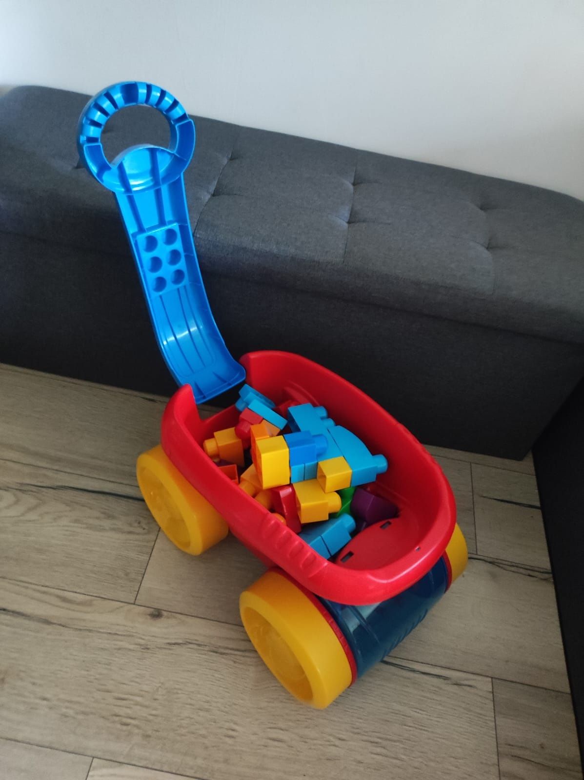 Mega Bloks First Builders - Wózek Zbieracz Klocków
