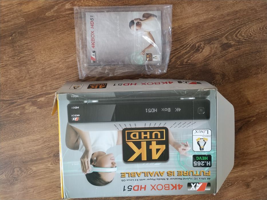 Спутниковый ресивер Opticum 4K BOX HD51