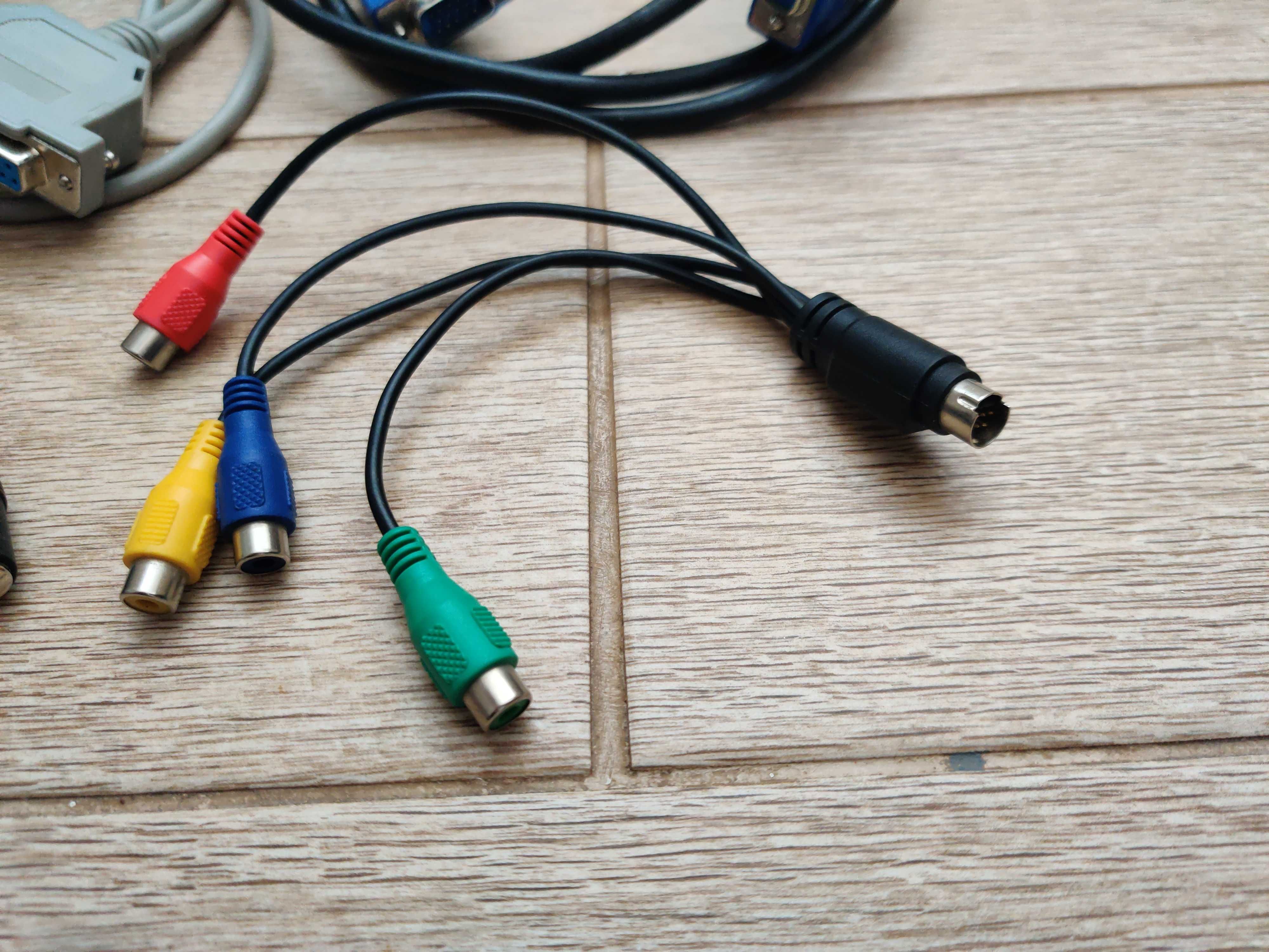 Шнури, перехідники, кабелі (HDMI, DVI,  USB)
