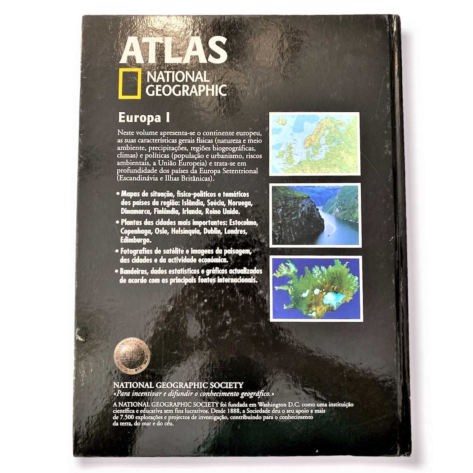 Livro "ATLAS National Geographic - Europa I"