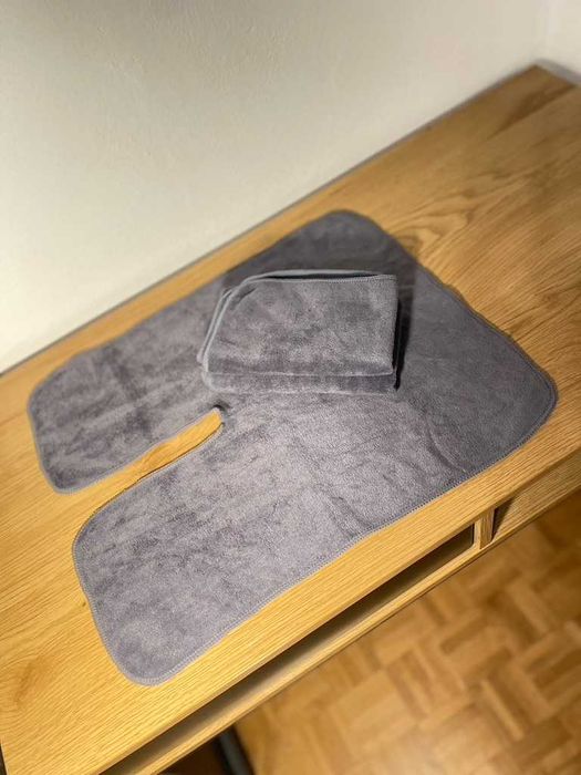 Zestaw welurowy do gabinetu kosmetycznego