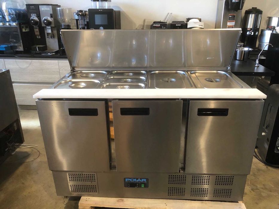 Саладет для бургерів | холодильный стол для бургеров | Polar G607