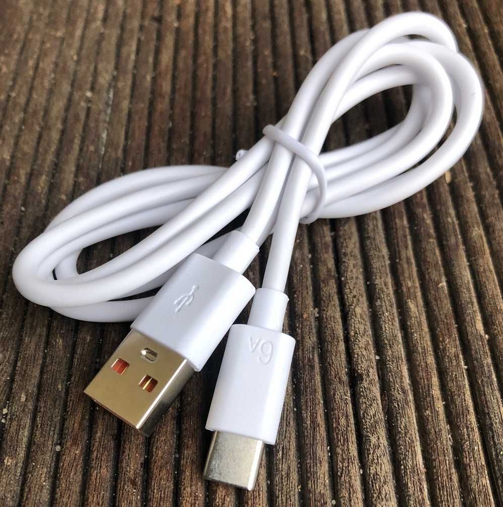 Kabel USB typ C GSM PC Pad PS5 XOne biały 1m * Video-Play Wejherowo