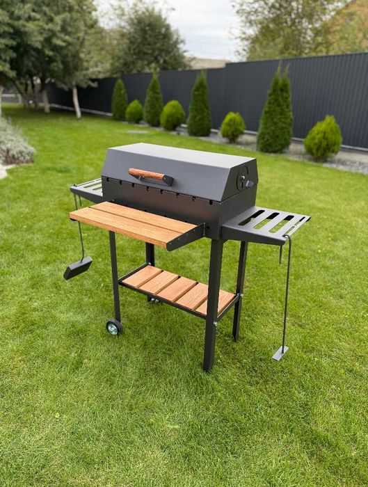 УВАГА Мангал гриль барбекю пересувний мангал з кришкою мангал для дому