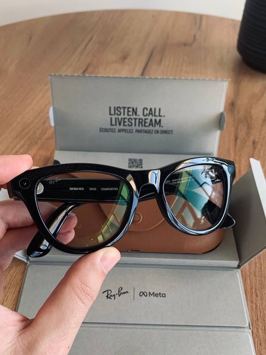 Окуляри Ray-Ban Meta Skyler Shiny Black transition gray