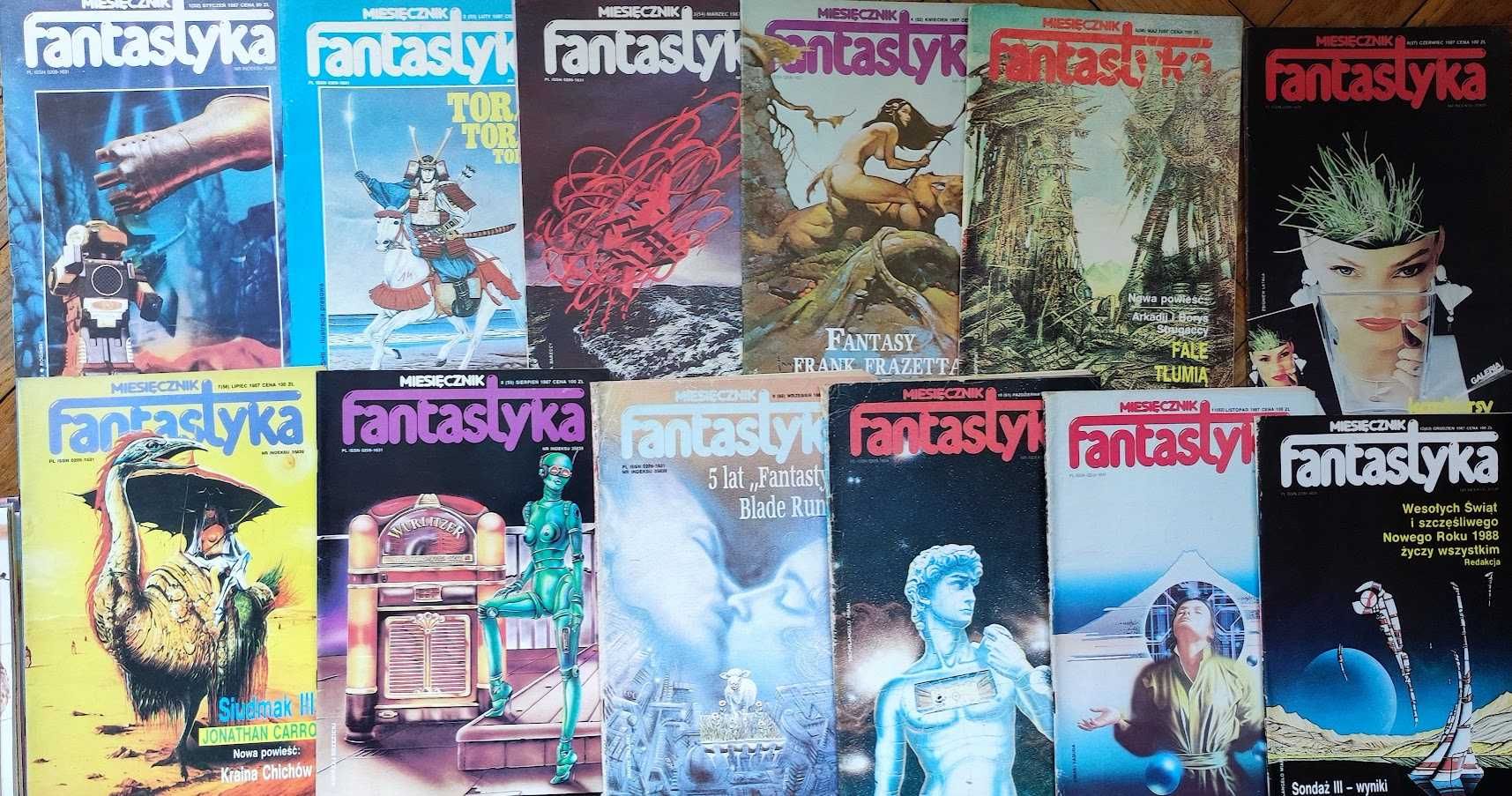 Miesięcznik FANTASTYKA rocznik 1987