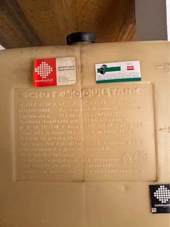 Caldeira + Depósito Gasóleo + Queimador