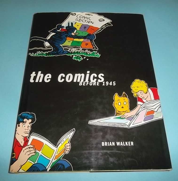 "The Comics Before 1945" - Brian Walker - Livro de grandes dimensões.