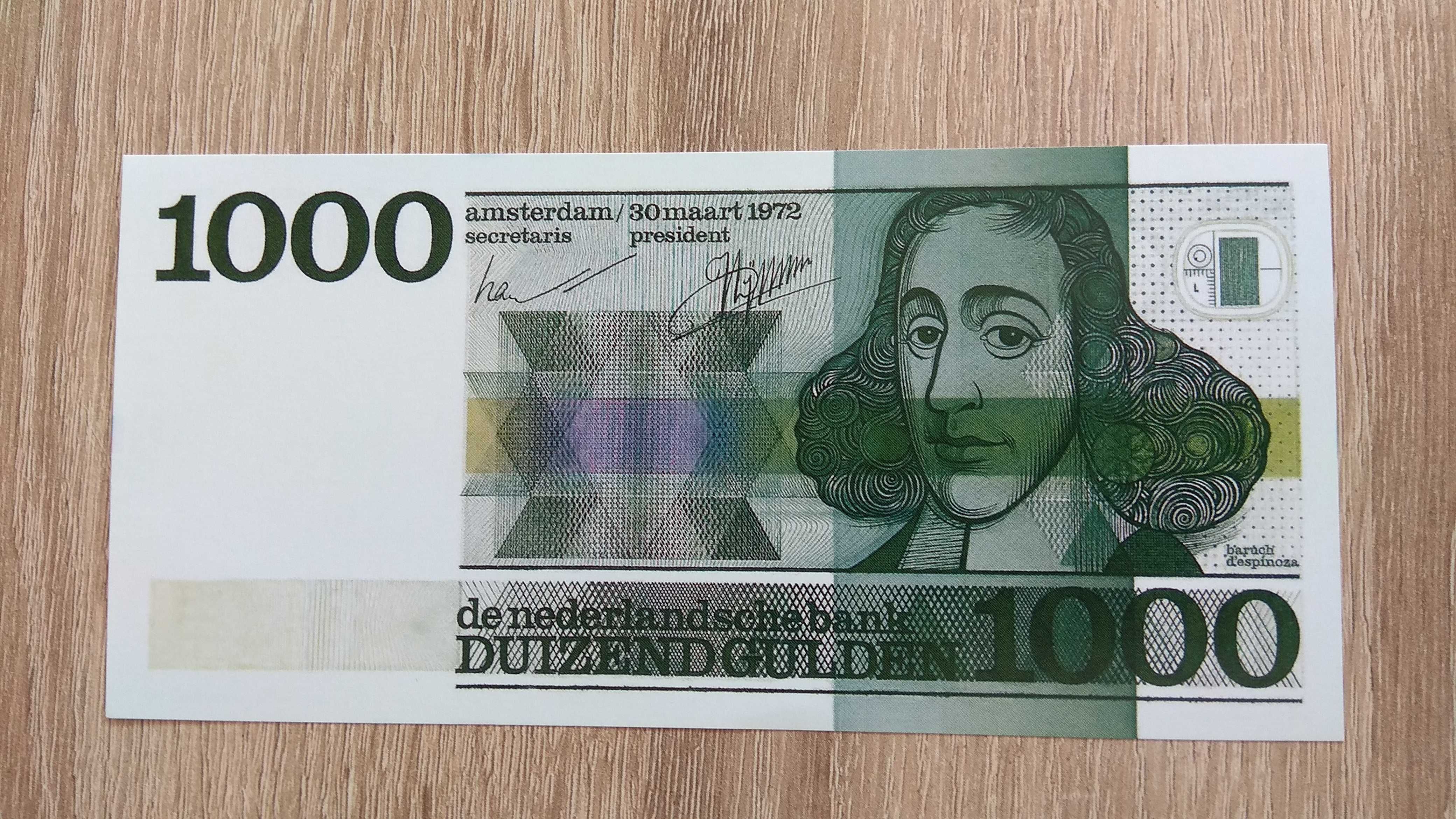 nowe kopie pięknych banknotów Holenderskich Guldenów