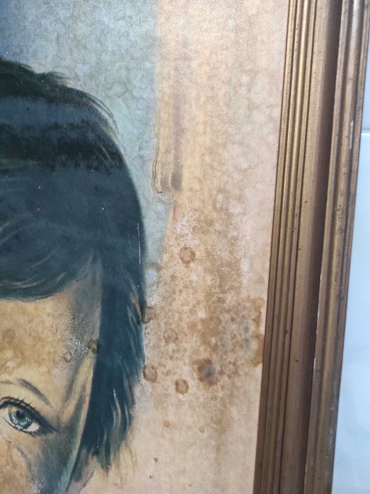 Quadro  do menino da  lágrima