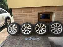 Felgi aluminiowe audi/vw 17 cali 225/45 nowe opony zimowe