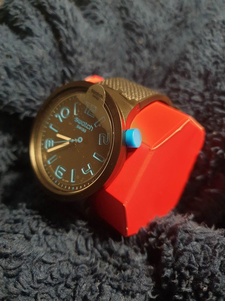 Zegarek Swatch Big Bold DEEP CONCRETE, nowy z gwarancją