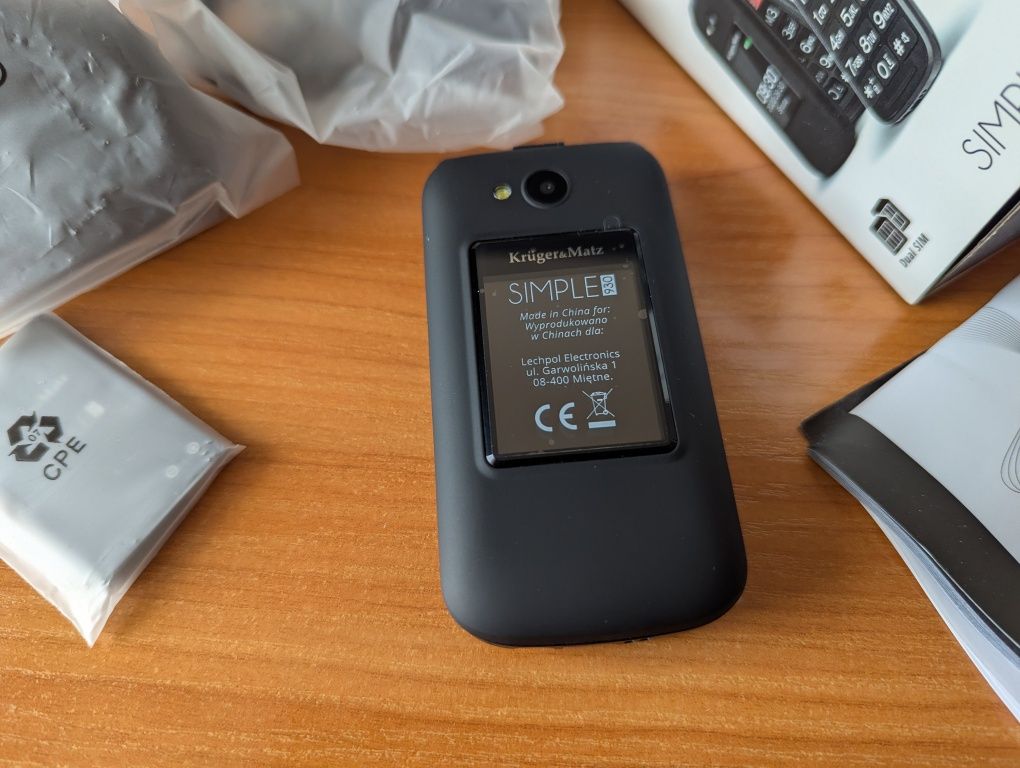 Telefon GSM dla seniora Kruger&Matz Simple 931