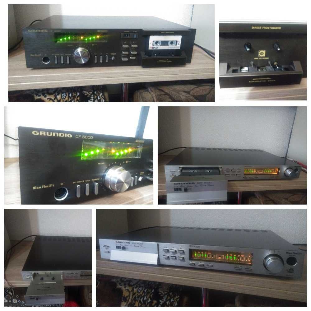 Stereo Cassette Deck Grundig SCF 6000 & Grundig CF 5000